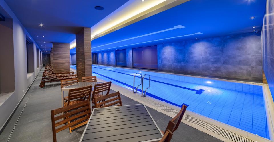 An Indoor Heated Swimming Pool